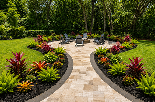 Tropical plants and landscape design in Central Florida